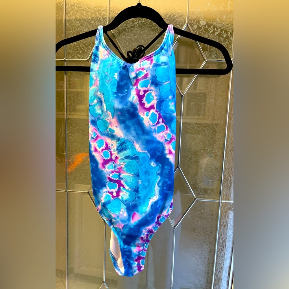 Splendid One Piece Swimsuit Tie-dye